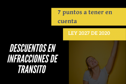 Descuentos en infracciones de transito