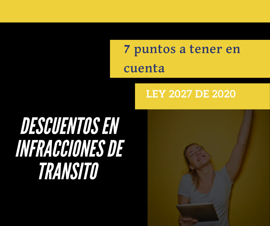 Descuentos en infracciones de transito